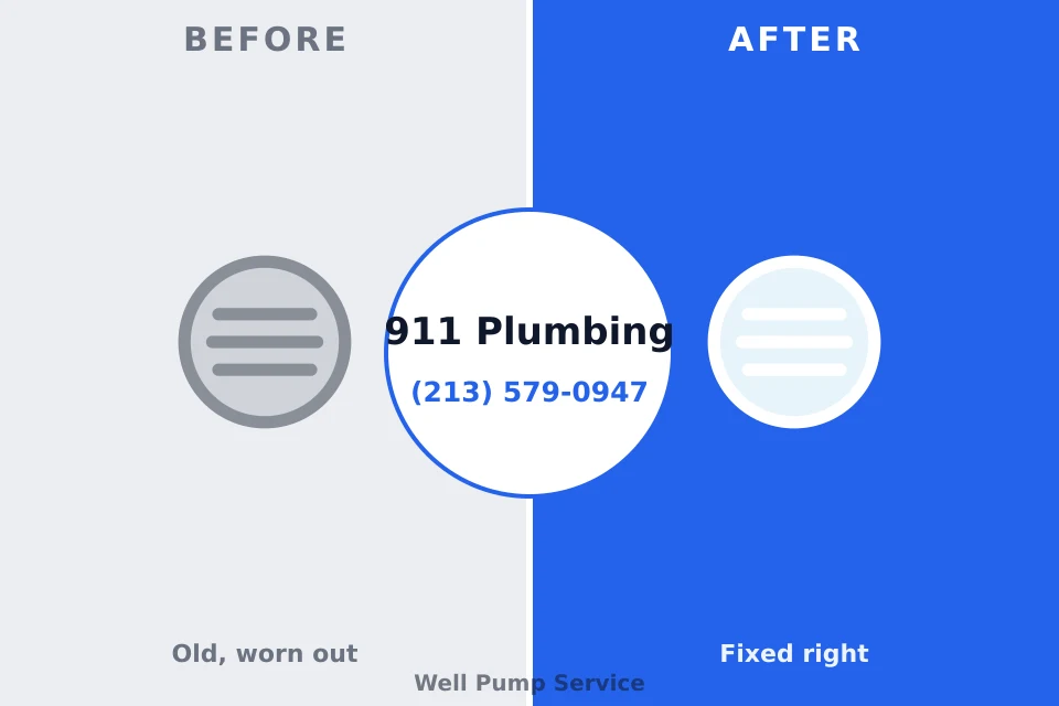 Before and after: plumbing repair Locust Grove, OK